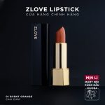 Son lỳ Zlove màu Cam cháy (Burnt Orange)