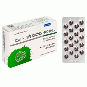 Hoạt huyết dưỡng não DHG tăng cường tuần hoàn não hộp 100 viên